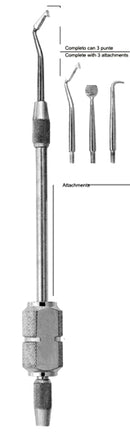 Crown Removers Complete with 3 attachments