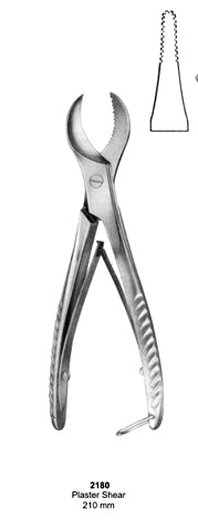 Crown Instruments Plaster Shears 21cm