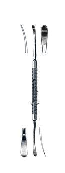 Freer Spetum Elevator, Blunt & Sharp Blades 7 1/2" (19 cm) - Garana Industries