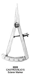 Measuring Instruments Castroviejo's Sclerer Marker