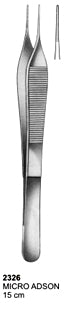 Dental Tweezers Micro Adson 15cm