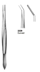 Dental Tweezers Cushing 18cm Curved