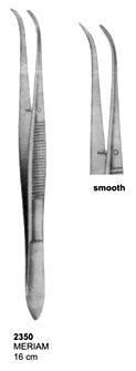 Dental Tweezers Meriam 16cm Smooth C