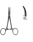 Endodontic Forceps Spencer Wells 130mm Curved