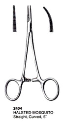 Halsted Mosquito Straight Curved 5"