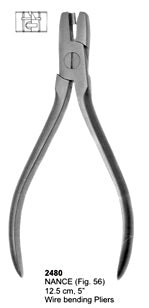 Orthodontic Pliers Nance 12.5cm Wire Bending Plier