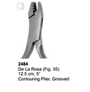 Orthodontic Pliers Contouring Plier De La Rosa 12.5cm Grooved