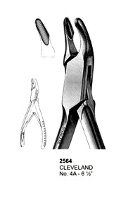Rongeurs Cleveland No.4A  6-1/2"