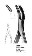 Rongeurs Hartman  5-3/4" Strong Curve
