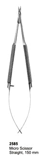 Micro Scissor Straight 150mm