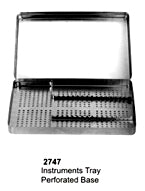 Instruments Tray Perforated Base