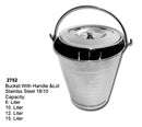 Bucket with Handle & Lid 10 Liters