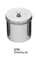 Dressing Jar Stainless Steel Round Knob