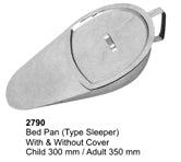 Bed Pan Type Sleeper Adult / Child Stainless Steel