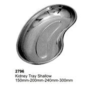 Kidney Tray Shallow Stainless Steel