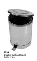 Dustbin without Stand Stainless Steel