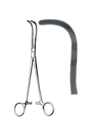 Guyon Kidney Clamp, Double Curve, 9 1/2" (24 cm) - Garana Industries