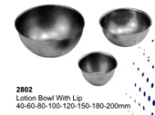 Lotion Bowl Stainless Steel