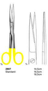 TC Operating Standard Scissor 16cm Straight ( SH/SH )