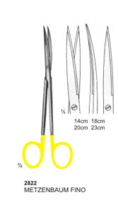 TC Scissor Metzenbaum Fino 18cm