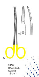 TC Scissor Ragnell 12cm Curved