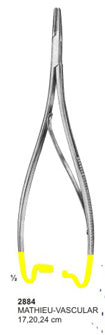 TC Needle Holder Mathieu Vascular 17cm