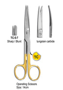 TC Operating Scissor SH/BL 14cm
