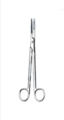 Mayo Uterine Scissors, Straight 9" (23 cm) - Garana Industries