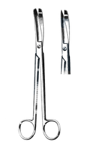 Sims Uterine Scissors, Curved, Sharp/Blunt 8" (20 cm) - Garana Industries