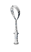 Mclean-Luikart Obstetrical Forceps 15 1/2" (39 cm) - Garana Industries