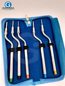 Osteotomes with Stoppers Set of 5 Pcs Curved