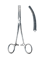 Rochester-Ochsner Hysterectomy Forceps, Curved 10" (25 cm) - Garana Industries