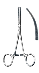Kocher Forceps Curved, 1x2 Teeth 5 1/2" (14 cm) - Garana Industries