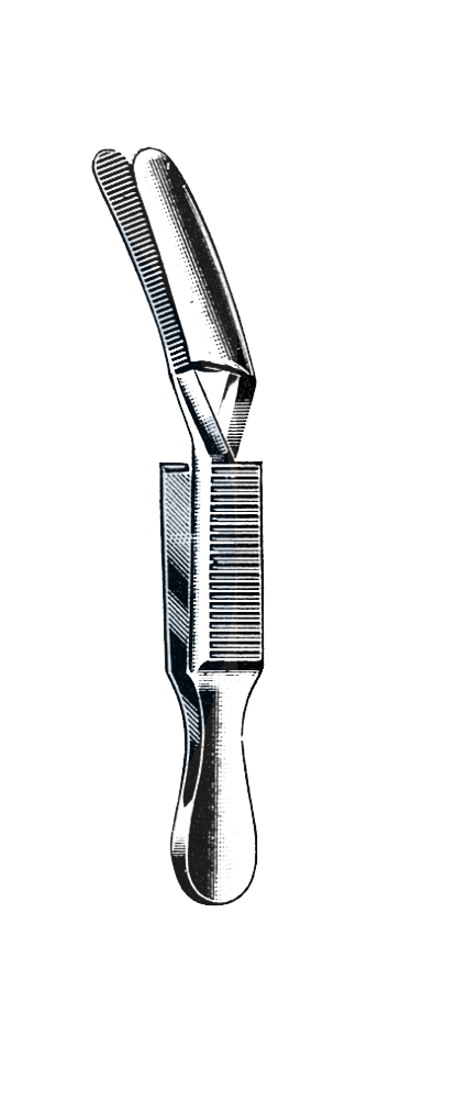 Dieffenbach Serrefines, Heavy Model, Curved, 2 1/4" (6 cm) - Garana Industries