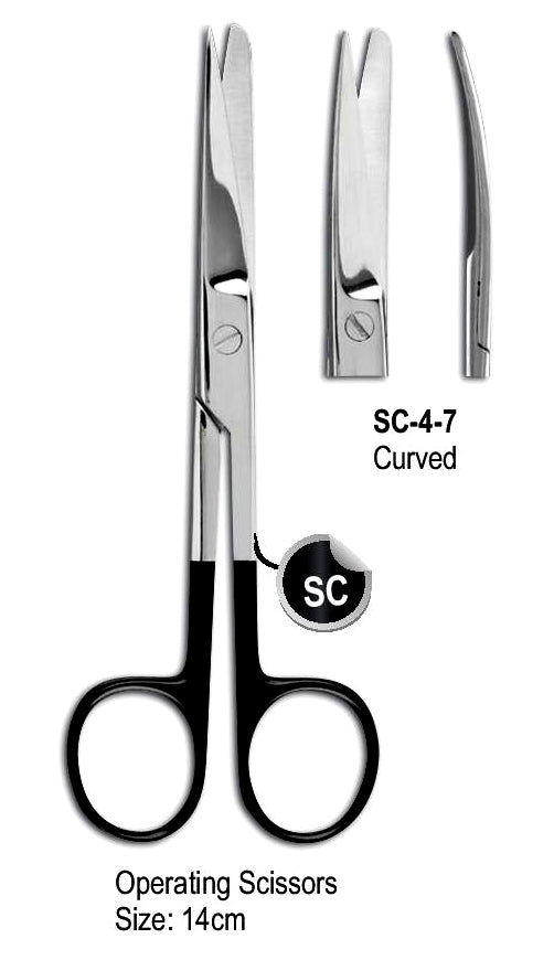 Super Cut Operating Scissor Curved 14cm