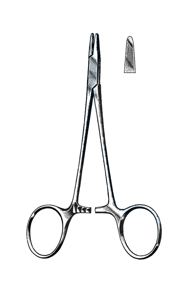 Halsey Needle Holder 5" (12.5 cm) - Garana Industries