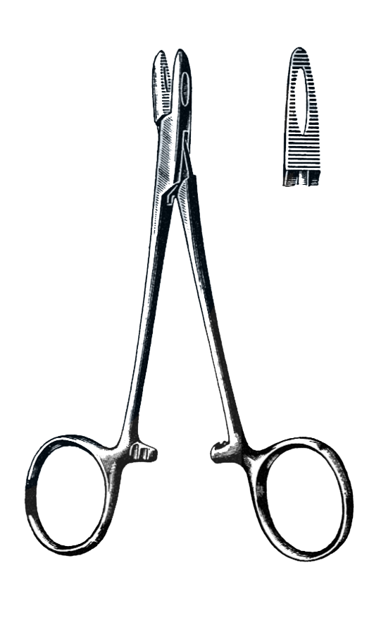 Collier Needle Holder 5" (12.5 cm) - Garana Industries