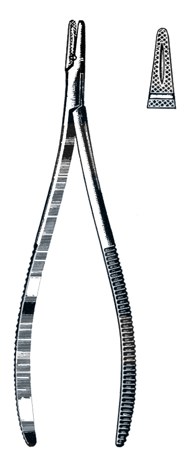 Crile Needle Holder 6" (15 cm) - Garana Industries