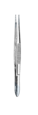 Plain Splinter Forceps, 3 1/2" (9 cm) - Garana Industries