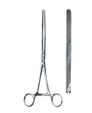 Doyen Intestinal Forceps, Straight 8 3/4" (22 cm) - Garana Industries