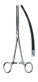 Bainbridge Intestinal Forceps, Curved, 7 1/4" (18.5 cm ) - Garana Industries