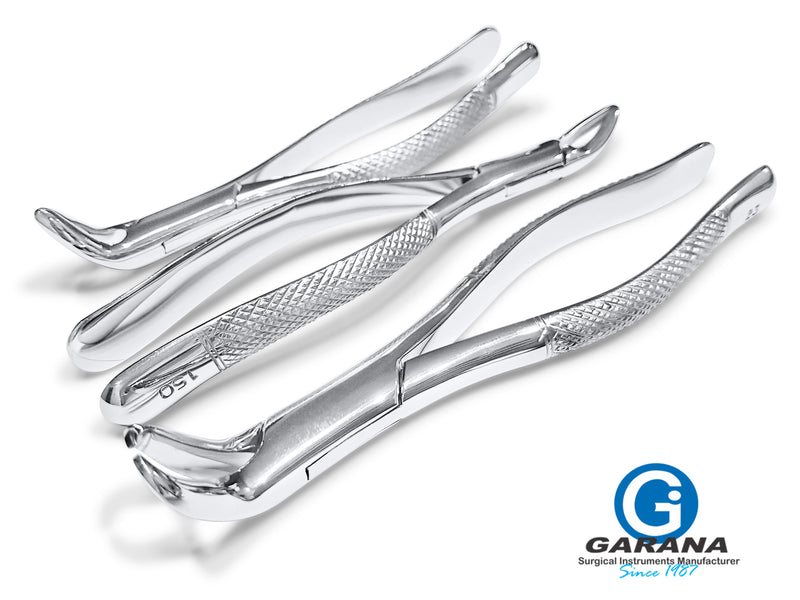 Dental Extracting Forceps Set of 3 Pcs ( # 150, # 151, # 23)