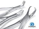 Dental Extracting Forceps Set of 3 Pcs ( # 150, # 151, # 23)