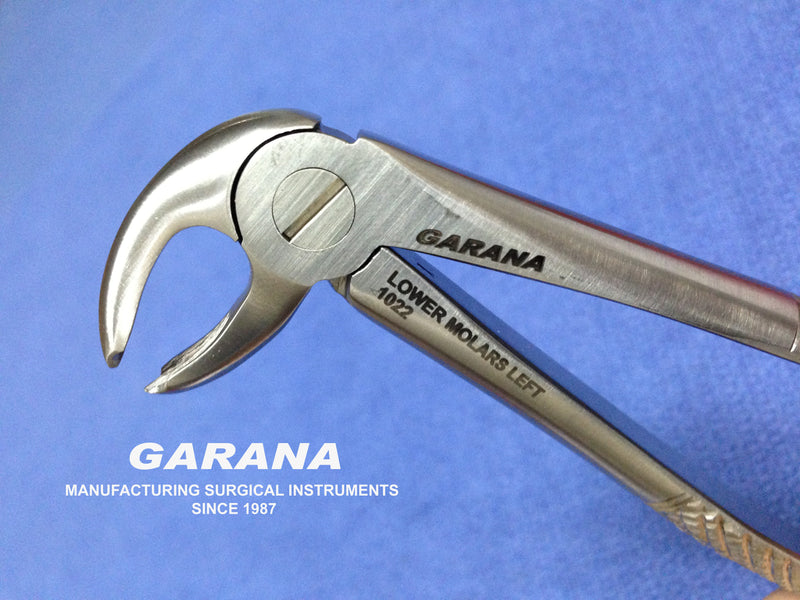Extracting Forceps Lower Molars Left 1022