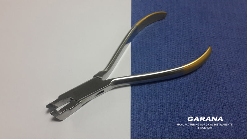 Orthodontic Safety Hold Distal End Cutter Short Handle