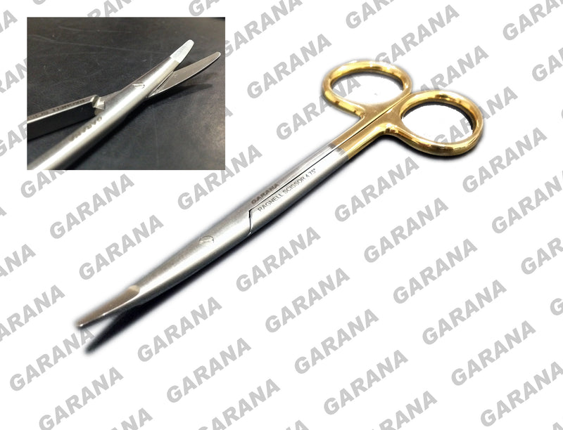 Ragnell Scissor 4.75" TC Gold Handles