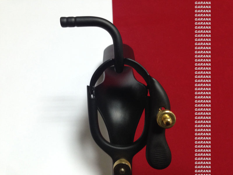 Graves Vaginal Speculum Large W/ Smoke Tube Angled Black