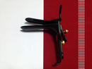 Graves Vaginal Speculum Large W/ Smoke Tube Angled Black