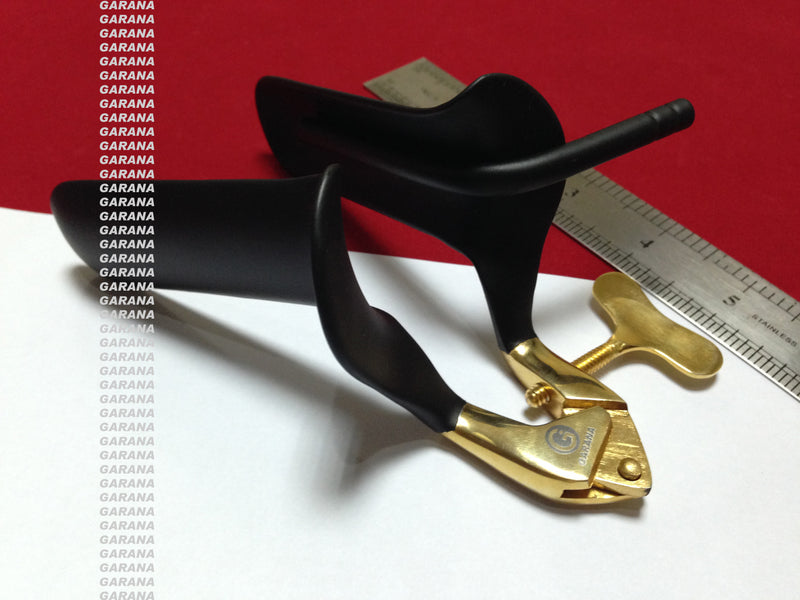 Collin Vaginal Speculum Premium Grade Black & Gold Plated Small 3" x 1.25" W/Tube