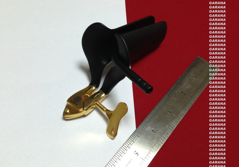 Collin Vaginal Speculum Premium Grade Black & Gold Plated Small 3" x 1.25" W/Tube